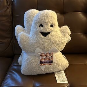 Set of ghost Sherpa pillows NWT